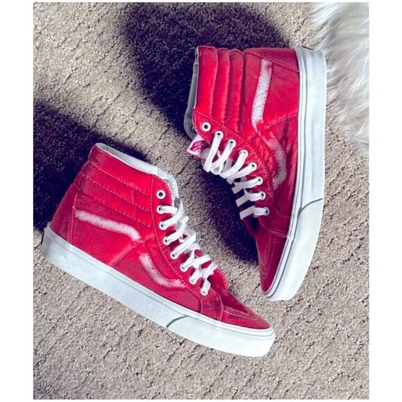 Vans Authentic Red Custom Dip - Picture 2 of 11